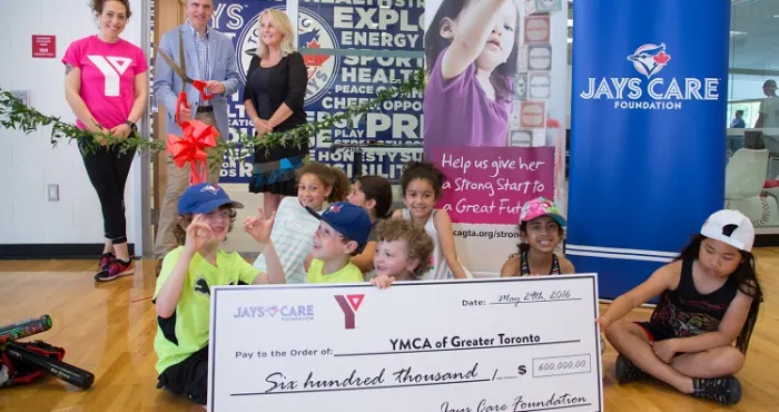 Celebrating our YMCA City Builders: Jays Care Foundation