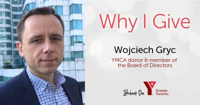 “I support the Y because every single person can benefit from its services”