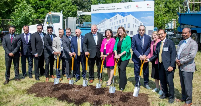 Breaking Ground on the new Bridletowne Neighbourhood Centre