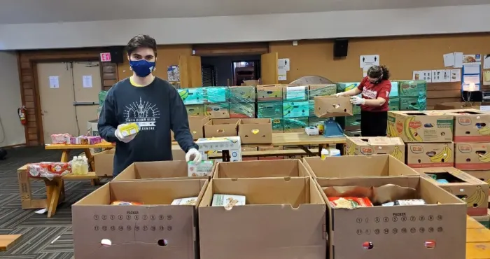 Volunteers step up to feed their communities