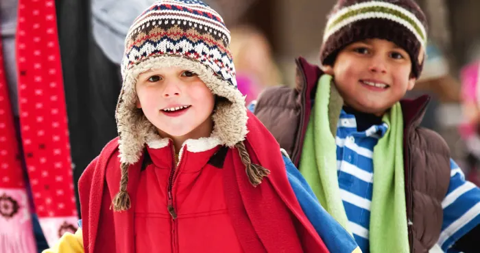 Winter wonderland at YMCA Pine Crest Family Camp