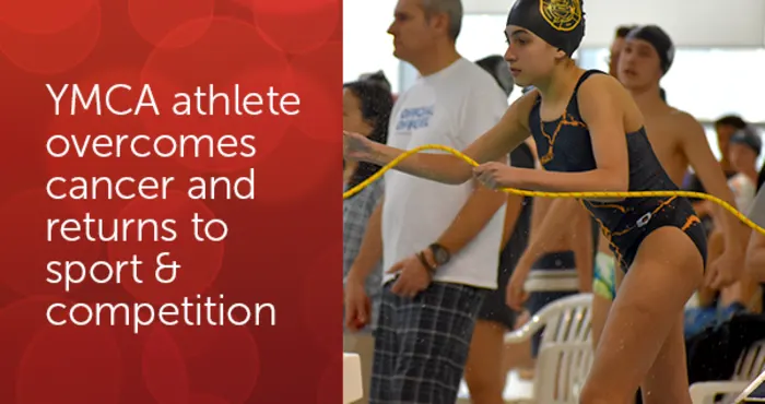 YMCA athlete overcomes cancer and returns to compete
