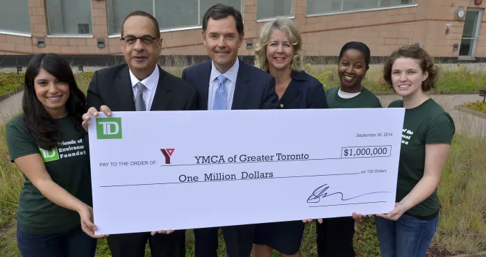 Green for Green: TD donates $1 million dollars to help build healthy, GREEN communities
