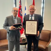 YMCA of Greater Toronto President and CEO receives Key to the City of Vaughan