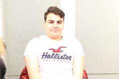 Amro, a participant in the East York Newcomer Youth Leadership Development group. Photo by Sarah Cowan.